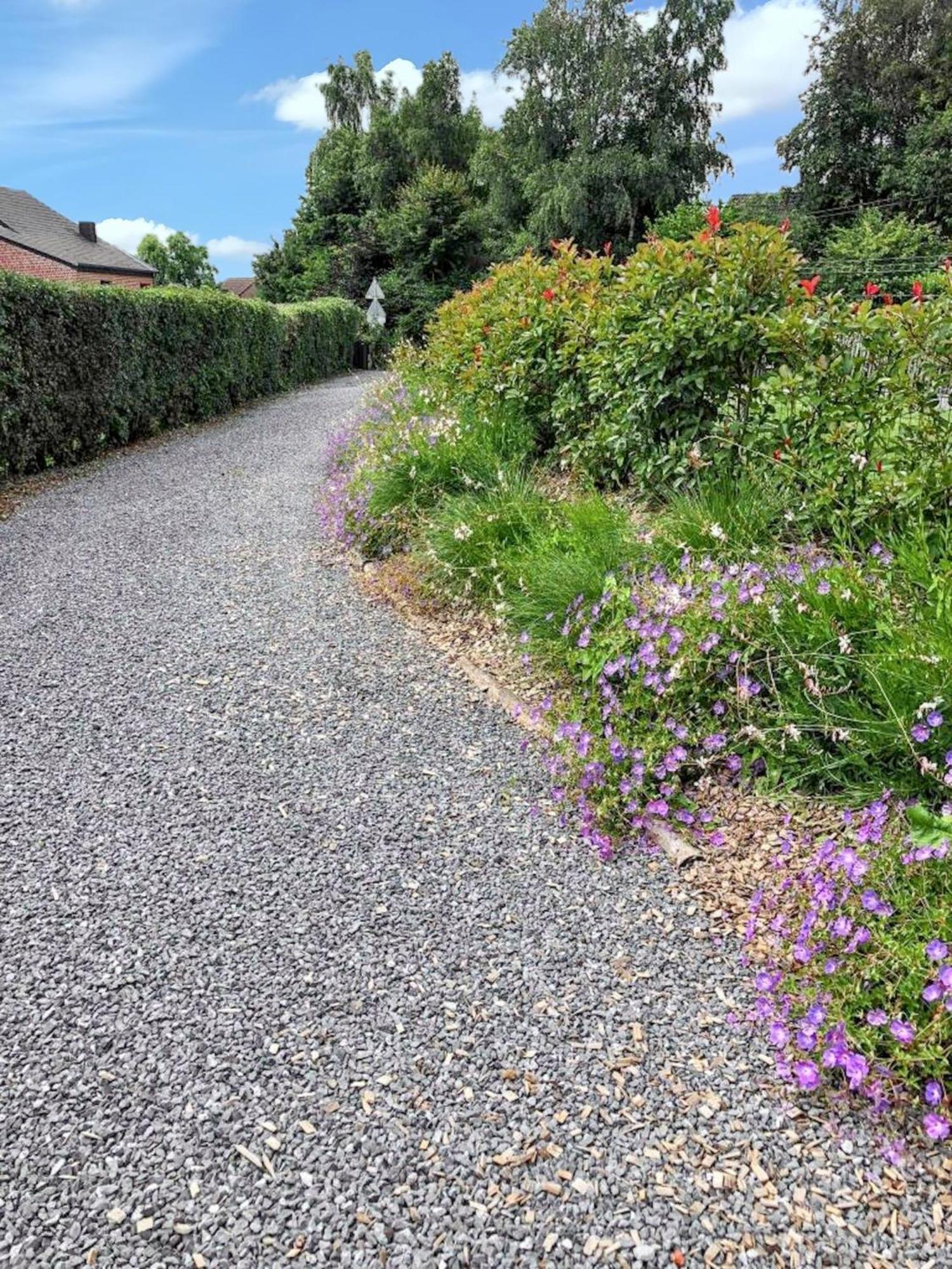 Charming House In Hamois With Shared Pool Villa Eksteriør billede
